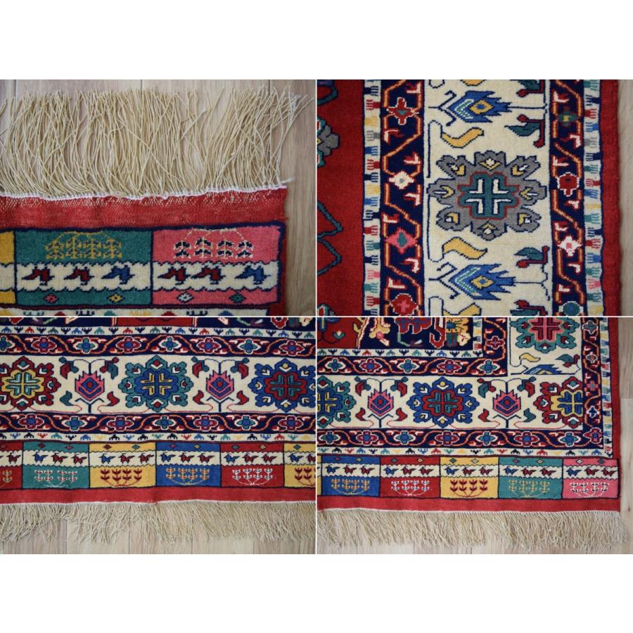 kyouhei_　ペルシャ絨毯 195x140 クルド・ グーチャン産 グーチャン|商品解説 |ペルシャ絨毯の通販サイト【数寄の絨毯】