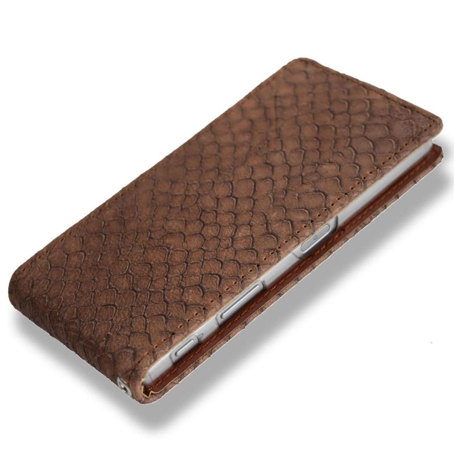 Iphone 6 Plus ケース 手帳型 縦 手帳 本革 クロコ調 レザー おしゃれ メンズ 茶 ブラウン 縦開き スタンド Ip6p Ph526ts 魔法の工房 通販 Yahoo ショッピング