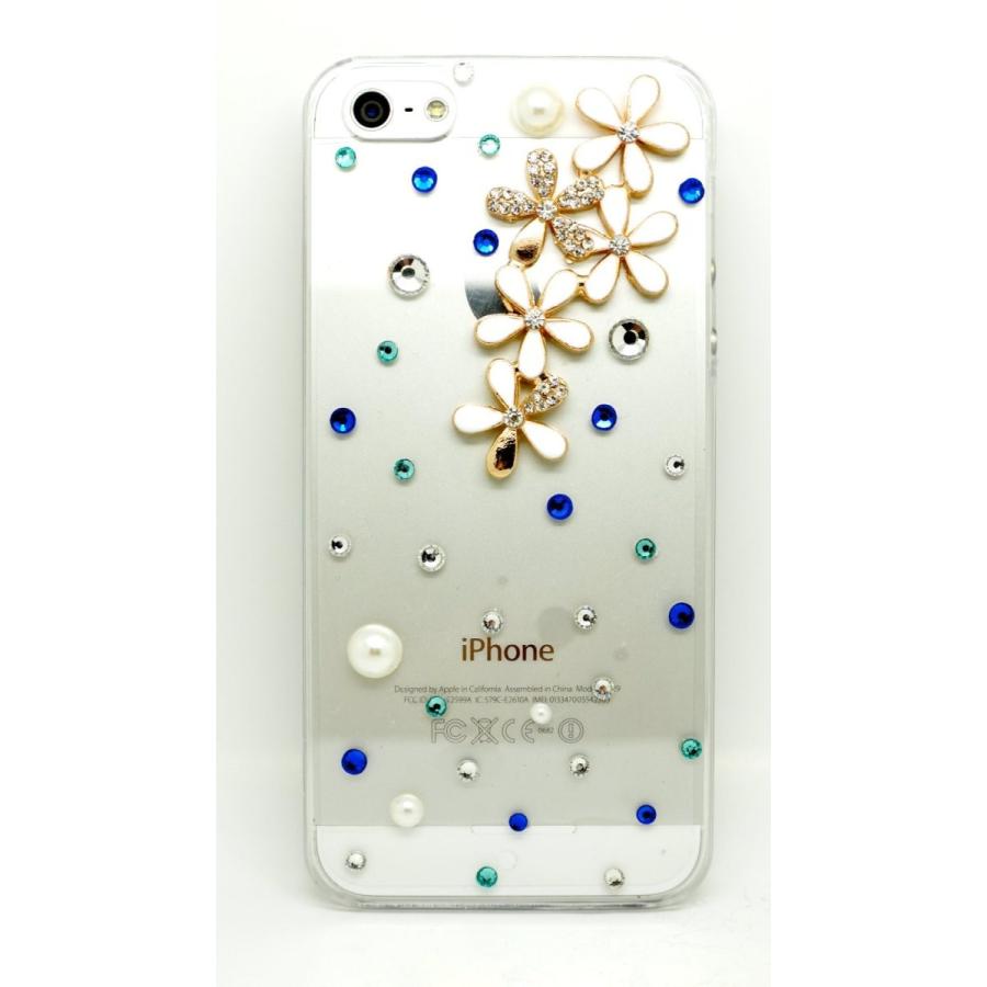 ディズニーモバイル Sh 02g カバー Disney Mobile On Docomo ケース Sh 02g Sh02g デコ 人気 ホワイトリトルフラワーブルーシャワー Sh 02g C52 魔法の工房 通販 Yahoo ショッピング