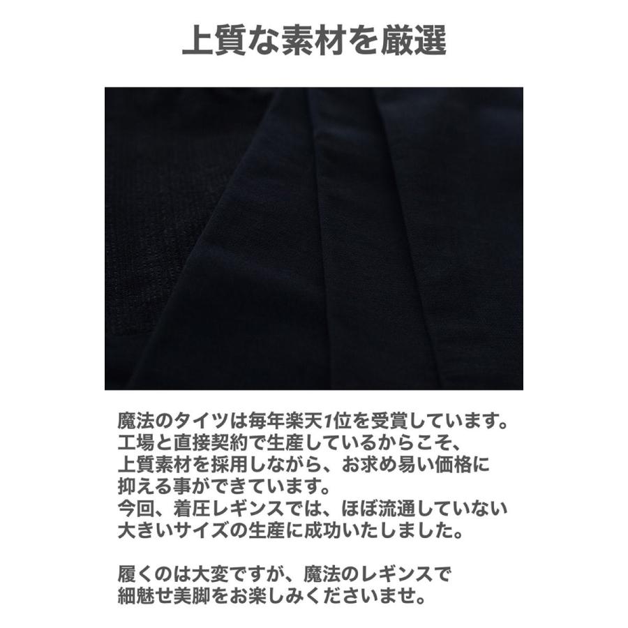 大きいサイズ　3L〜4L 着圧レギンス ブラック　ダークグレー　ネイビー　計5足 楽天市場】4l スパッツの通販