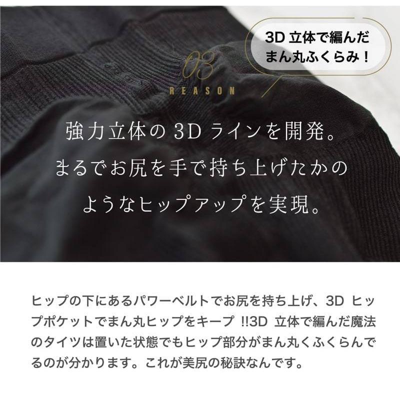 着圧レギンス レディース 魔法のレギンス 3D NEWモデル トレンカ