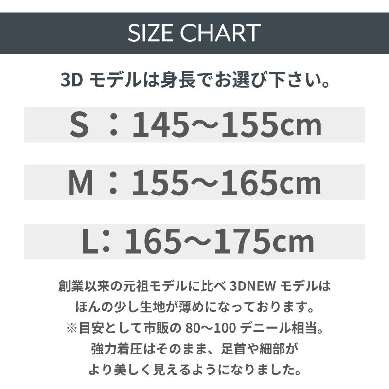 着圧タイツ 魔法のタイツ3D NEW レディース 着圧レギンス 暖かい 強力 着圧トレンカ ベージュ ブラック 引き締めタイツ あったか｜mahounotaitsu｜31