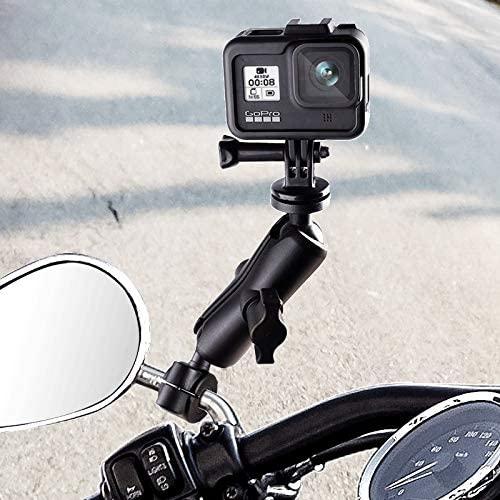DJI Osmo Action、GoPro、アクションカメラ対応バックミラーポール