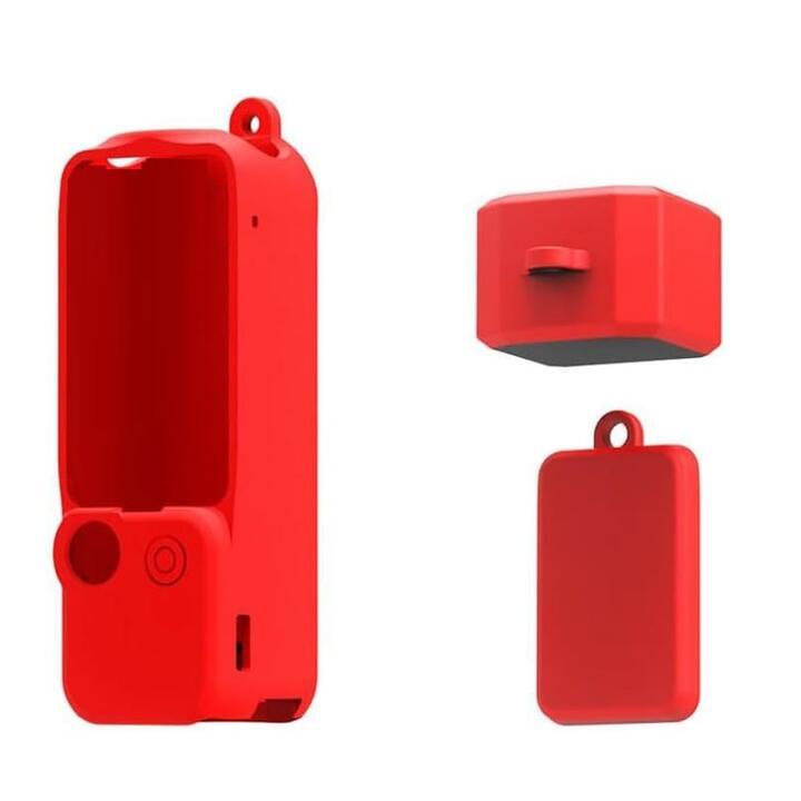 DJI OSMO Pocket3用シリコン 保護ケースカバー カメラレンズ保護