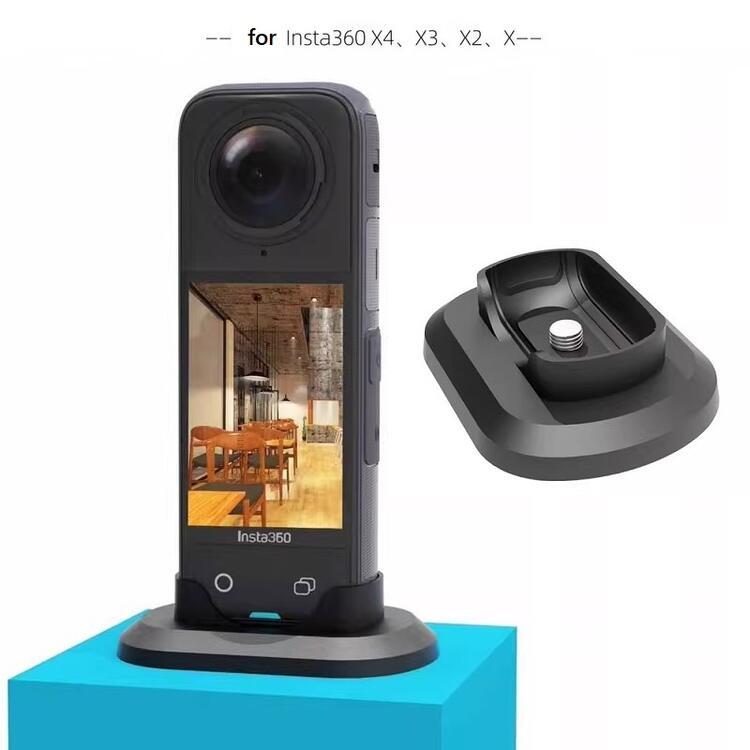 Insta360 X4/X3/One X2 用 強力マグネット スタンド 1/4汎用ネジ 本体 