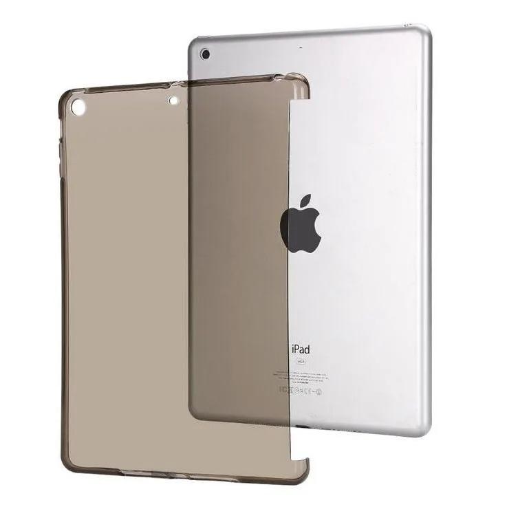 iPad 9.7インチ 第5/第6世代用 TPU ソフト バック カバー 半透明 背面ケース 落下防止 スマートカバー オレンジ｜mahsalink｜03