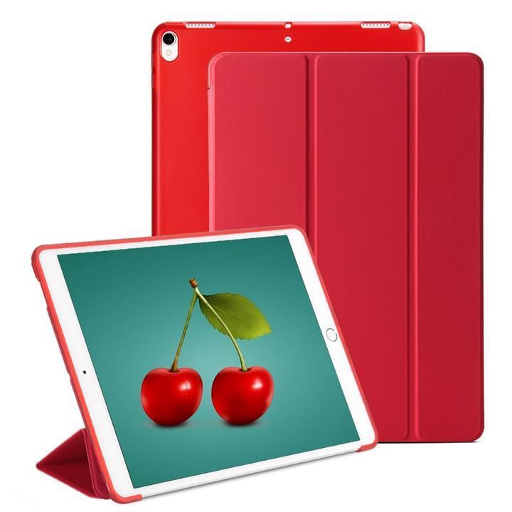 iPad Air初代 2013年版用 三つ折り TPU+PU連体 ソフト スマート カバー ケース 自動休眠 ブルー｜mahsalink｜15