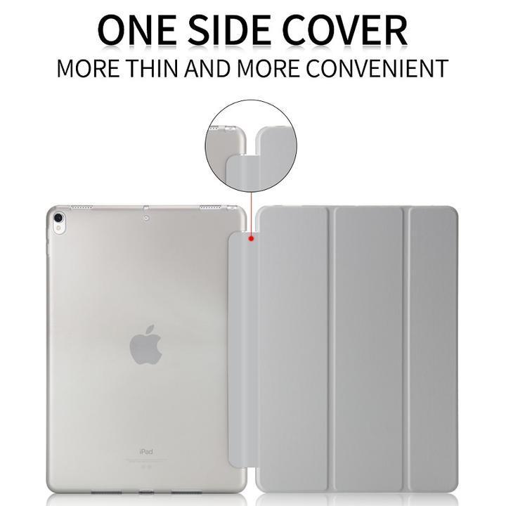 iPad Pro 10.5インチ 2017/Air3 2019用 TPU+PU連体 ソフト スマート カバー ケース スタンド  ローズゴールド｜mahsalink｜03