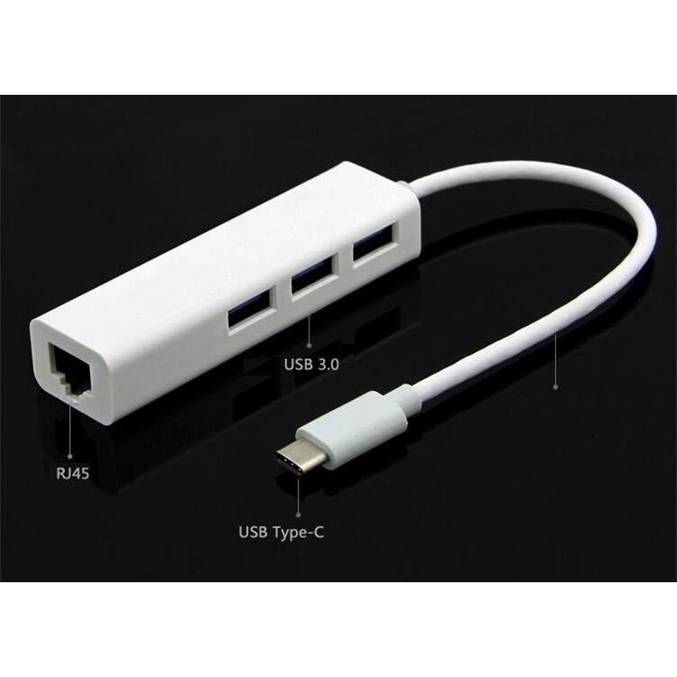 MacBook用USB3.1 Type C to 3ポートUSB3.0ハブ付 ハイスピード イーサネット LANアダプタ/USB-C 10/100/1000ローズゴールド｜mahsalink｜03