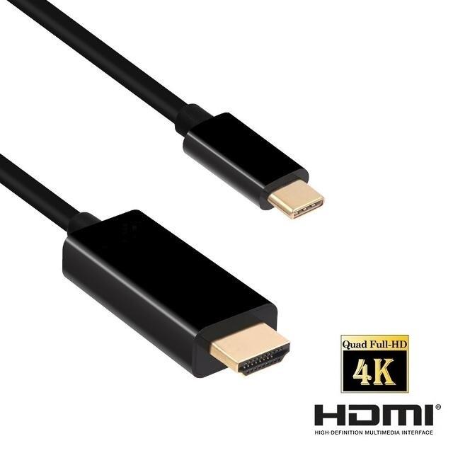 USB C-HDMI変換ケーブル 4K2K オスーオス 1.8m USB 3.1 Type C to HDMI コンバータ音声サポート HDMI4K USB C  銀｜mahsalink｜03