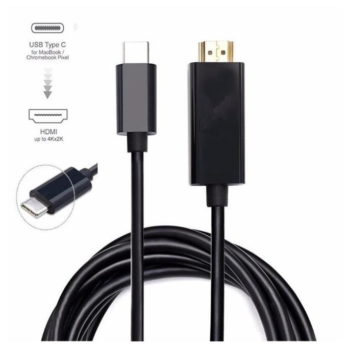 USB C-HDMI変換ケーブル 4K2K オスーオス 1.8m USB 3.1 Type C to HDMI コンバータ　音声サポート HDMI4K USB タイプC (シルバー、ゴールド、黒) 3色選択｜mahsalink｜06