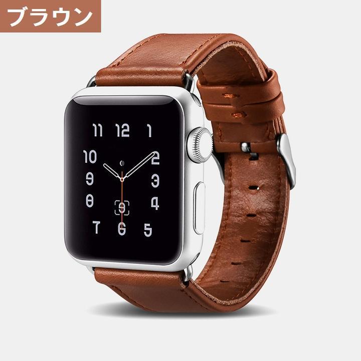 RIW117 iCARER Apple Watch 1 2 3 4 5 6 7 SE/アップル ウォッチ用 本革 ビンテージ レザー バンド38mm/40mm/41mmサイズ 茶｜mahsalink｜05