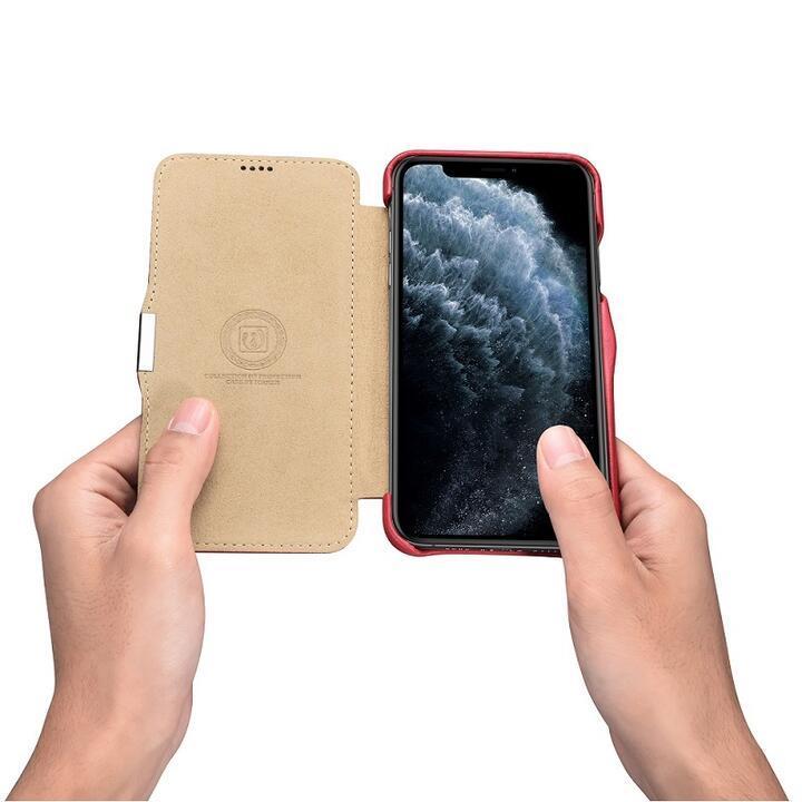 ICARER iCARER iPhone 11 Pro 5.8インチ用 本革 手帳型 ラグジュアリー