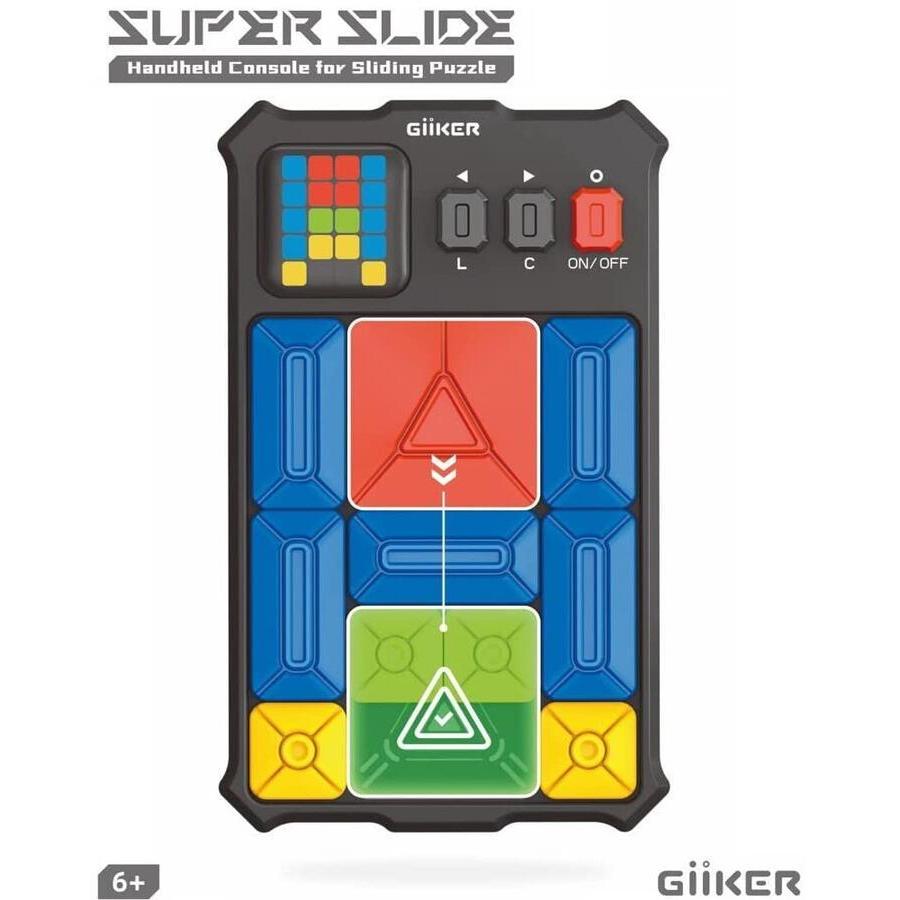 25％OFF ギーカー GiiKER スーパースライド 知育 ポータブルスライドパズルゲーム 脳トレ 日本未発売