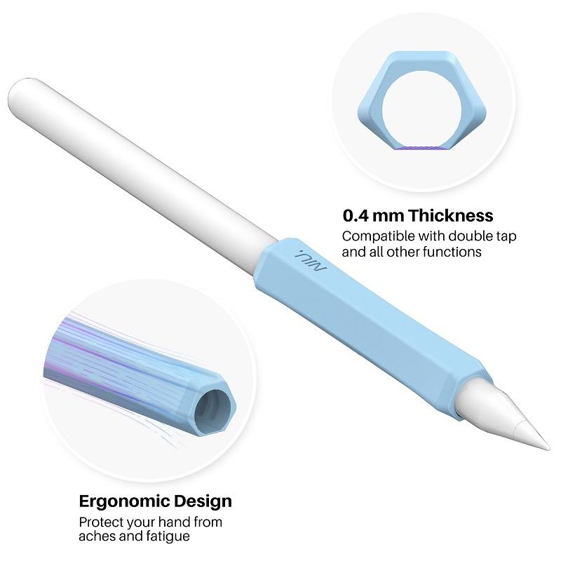 AHAStyle Apple Pencil 第2世代/Pro用 シリコン製 グリップ 滑り防止