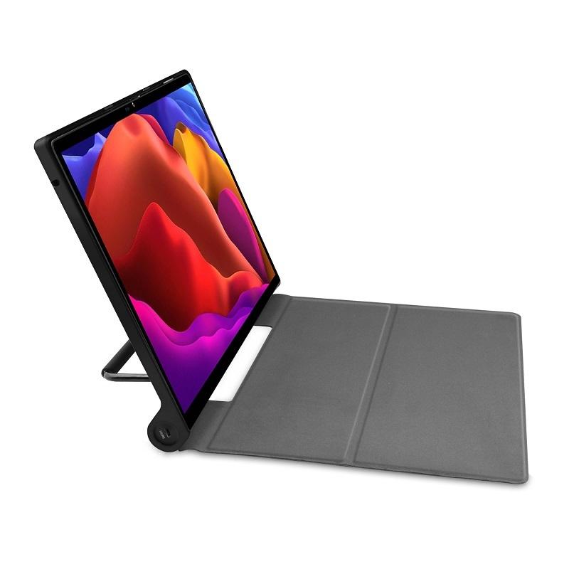 Lenovo Yoga Tab 13インチ YT-K606F用 PUレザー マグネット開閉式  タブレットカバーケース スタンド機能 ネイビー｜mahsalink｜05