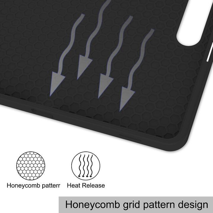 Galaxy Tab S9+/S9 FE+ 12.4インチ用 PU革 TPU 保護ケース 三つ折り Ｓペン収納 オートスリープ対応　ローズゴールド |  | 07