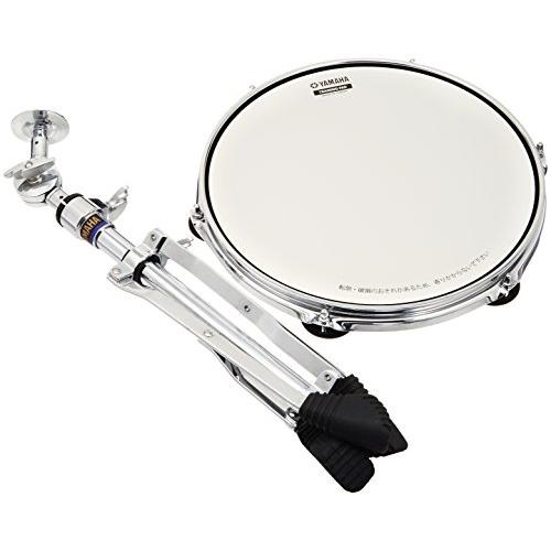 ヤマハ YAMAHA トレーニングパット 12インチ(スタンド付) TS12S 付属のコーテッドシートを貼り付ける事でブラシ奏法の練習にも対応可の画像