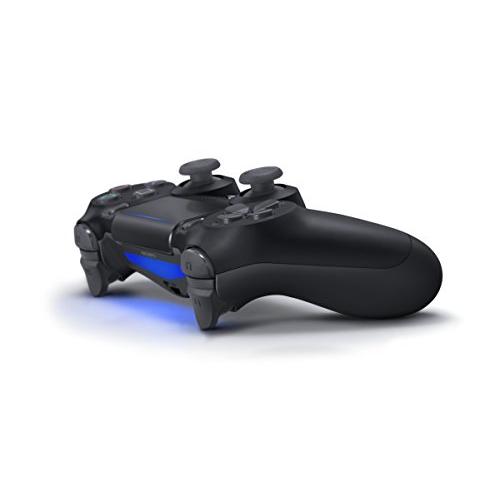 純正品】ワイヤレスコントローラー (DUALSHOCK 4) ジェット・ブラック
