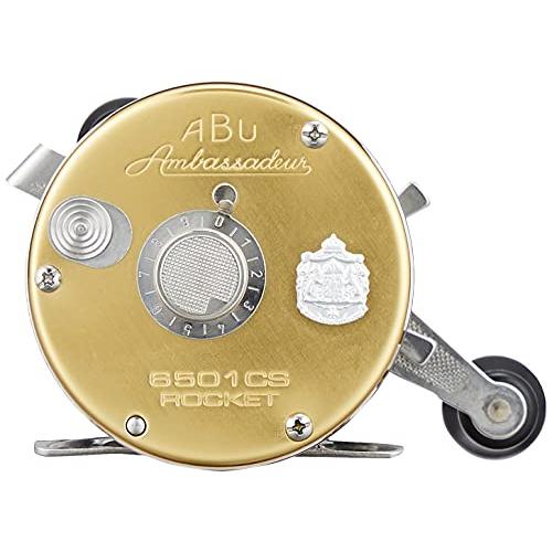AbuGarcia (アブガルシア) アンバサダー (Ambassadeur) 6501CS ロケット シャンパンゴールド 左巻き ダブルハンド_1