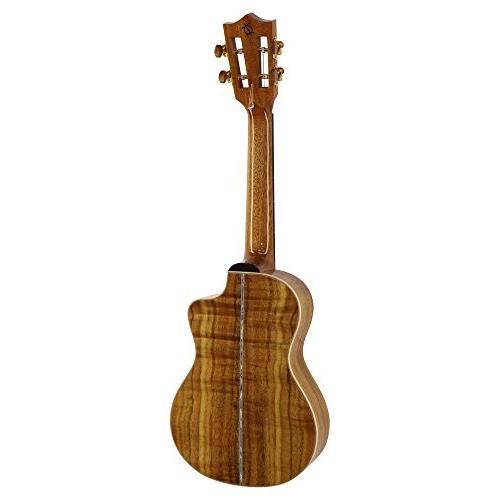 Big Island Ukulele KSX Deluxe HONU Slotted Series コンサート フレイムドハワイアンコア単板 カの画像