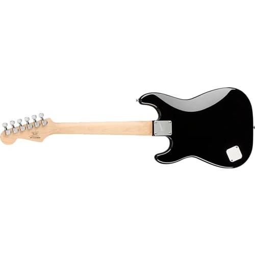 Squier by Fender エレキギター Mini StratR Laurel Fingerboard Black ブラック ソフトケース_1