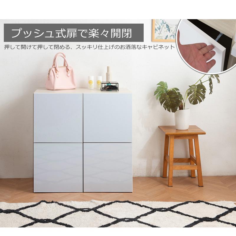 10％オフ還元！大容量キャビネット サイドボード 引き出し5杯 WHITE yeswood-y2828.jpg