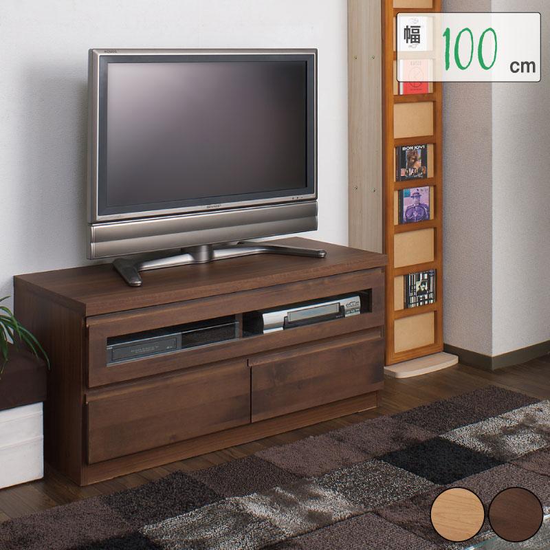日本製 天然木 ＴＶ台 【101cm幅 ブラウン本体】 完成品 テレビ台 日本製 天然木 TV台 【101cm幅 ブラウン本体】 完成品 テレビ台