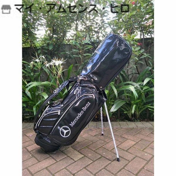 ★Benz★ メルセデスベンツゴルフ キャディバッグ スタンド キャディーバック ゴルフバッグ 人気 スタンド式 キャディバッグ スタンド キャディーバック ゴルフバッグ