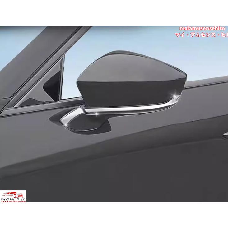 数量限定商品や在庫限り 高品質 マツダ CX-60 2022- ABS サイド カーボンデザイン ドアミラー デコレーション フレーム 3色選択