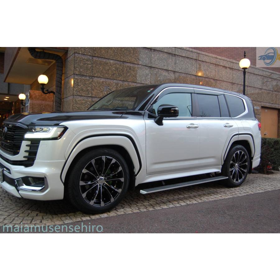 ランドクルーザー ZX LC300 用 電動ランニングボード サイドスポイラー