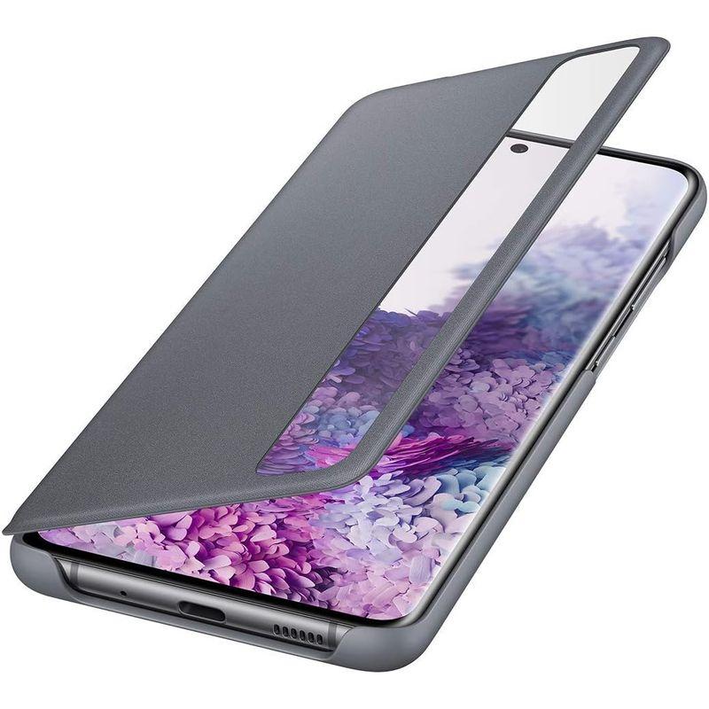 Galaxy S20+ 5G Smart Clear View Cover/グレー Galaxy純正 国内正規品EF-ZG985CJEGJP｜maichanshop｜06