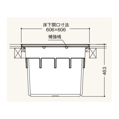 フクビ 【AS60／1台入】 床下収納庫 AS 床下収納庫 [♪△]_1