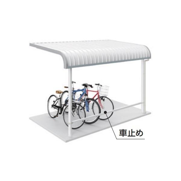 イナバ物置 【BP用車止め 基本棟用】 自転車置場 オプション [♪▲【本体同時注文のみ】]｜maido-diy-reform