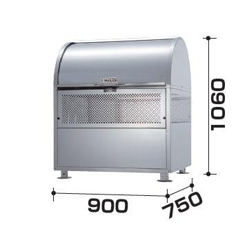 ダイケン CKM-TN90 ゴミ収集庫 クリーンストッカー 間口900mm×奥行750mm 容量550L ♪