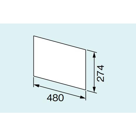 ガス給湯器 部材 リンナイ Dsp 1600 浴室テレビ取替用化粧プレート Dsp 1600 まいどdiy 通販 Yahoo ショッピング