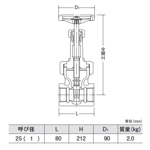 東洋バルヴ 消防認定品バルブ ゲートバルブ ダクタイル鋳鉄 16K (F)16 