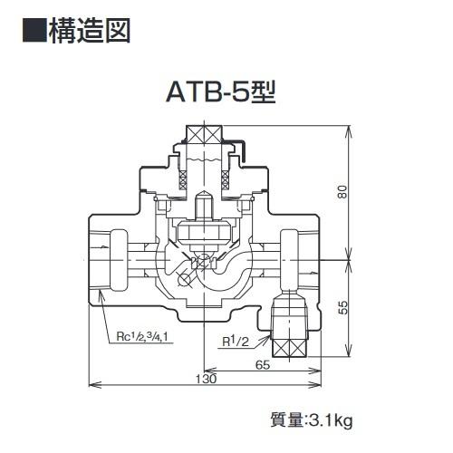 ベン スチームトラップ ATB5-G 20 ATB-5型 標準品 (A)20(B)3/4 