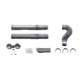 サンポット 給排気管延長セット 2m延長セット ステンレス管使用 FF式