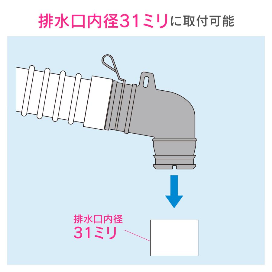 カクダイ/GAONA/ガオナ GA-LF048 水栓金具 洗濯機排水トラップ用エルボ(10個)｜maido-diy-reform｜04