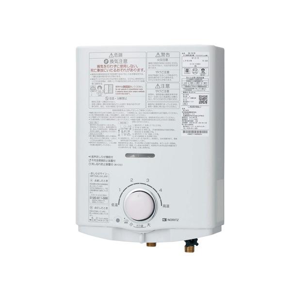 ノーリツ（NORITZ） GQ-551W 小型湯沸器 台所専用 5号 屋内壁掛形 先