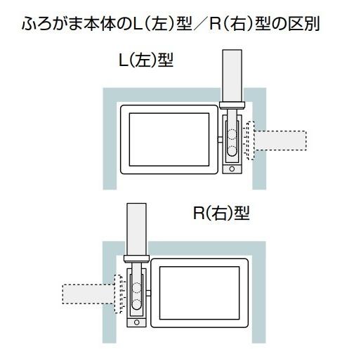 ガスバランス形ふろがま　ノーリツ二本管給排気型　取り替え推奨品　浴室内設置バランス形　GUSシリーズ　ふろ専用　[♪]