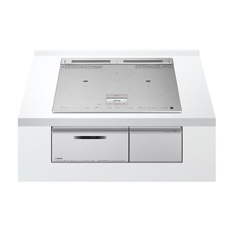 日立　ビルトインIHヒーター　HT-F20TS　中古品　動作未確認 日立（HITACHI） HT-N8STF(S) IHクッキングヒーター ビルトイン 3口 IH