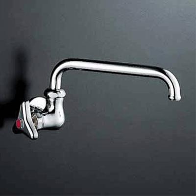 KVK 水栓 KVK K10VL 横形自在水栓 左ハンドル : まいどDIY - 通販