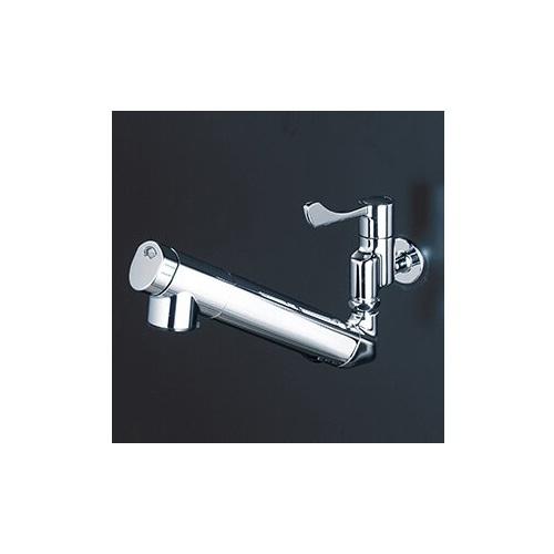 KVK K1610N2 壁付浄水器内蔵自在水栓 210mmパイプ付 浄水カートリッジ  