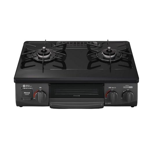リンナイ 【KG35NBKR 都市ガス用】 ガスコンロ グリル付ガステーブル