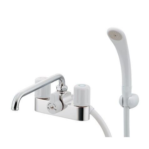 カクダイ（KAKUDAI） 水栓金具 152-206 2ハンドルシャワー混合栓