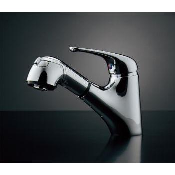 カクダイ（KAKUDAI） 水栓金具 184-022 シングルレバー引出し混合栓