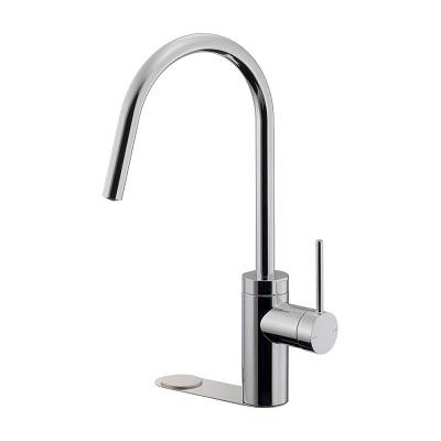 カクダイ（KAKUDAI） 水栓金具 187-002 シングルレバー混合栓(汚れ隠し 