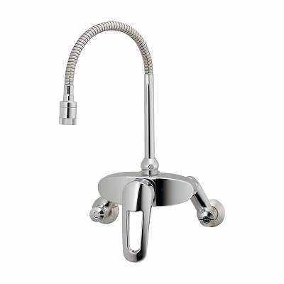 カクダイ（KAKUDAI） 水栓金具 192-027 シングルレバー混合栓(壁付